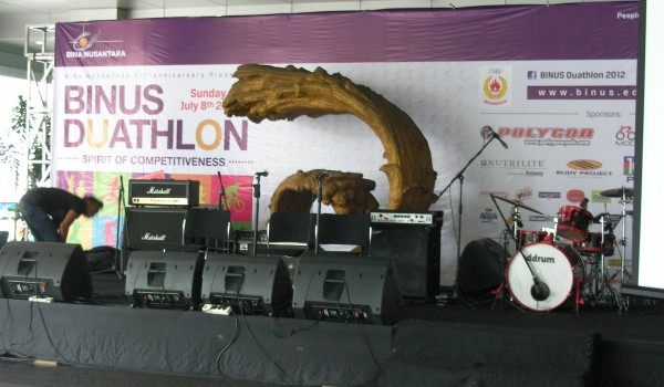 Event BINUS University “Fun Bike BINUS Duathlon” 8 July 2012 @JWC BINUS Senayan Jakarta