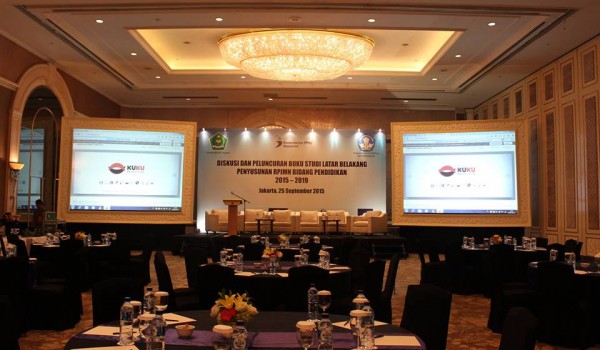 Event : KEMDIKBUD-ACDP Indonesia “Launching Buku” September 25th,2015 @Shangri La Hotel Jakarta