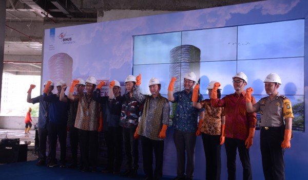 Event : Topping Off Ceremony BINUS @Bekasi, 8 March 2018