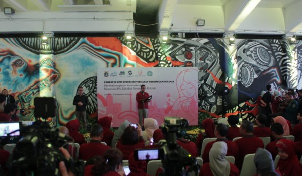 Event PT.MRT Jakarta “Peringatan Hari Anti Kekerasan Perempuan & Anak” 10 Desember 2019, @Stasiun MRT Dukuh Atas Jakarta