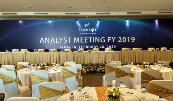 Event : Bank BJB “Analyst Meeting FY 2019” 28 February 2020 @Ritz Carlton Hotel Jakarta